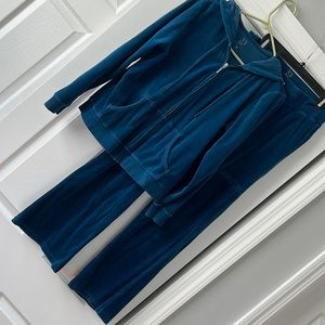 Velour sweatsuit